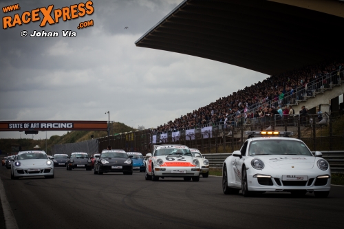 Groot feest met 50 jaar Porsche 911 tijdens Historic Grand Prix Zandvoort